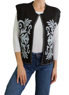 Gilet fantasia aperto